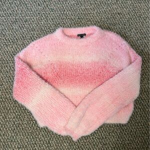 Pink Gradient Women's Sweater
